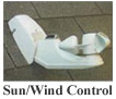 Sun / Wind Control for motorized awnings